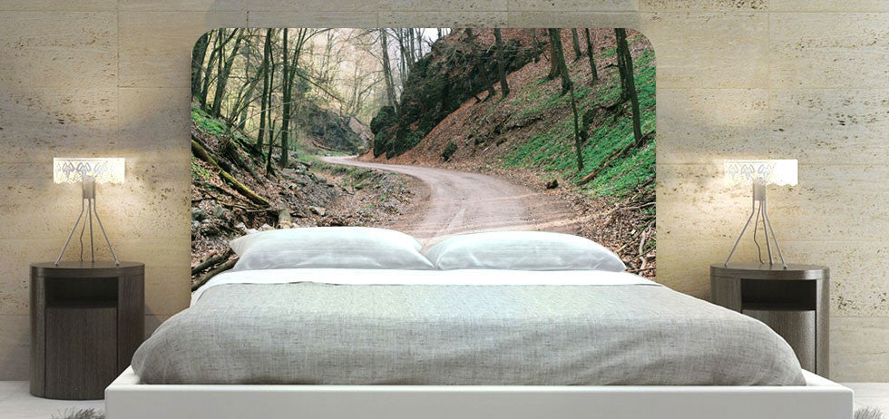 "Field Dirt Road" Headboard
