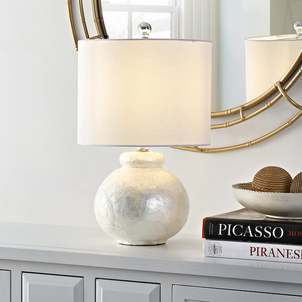 Safavieh Ivy Resin Table Lamp Ivory
