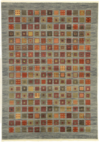 Unique Loom Blue Fars Manchester 7'x10' Area Rug