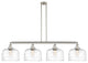 INNOVATIONS 214-SN-G713-L 4-Light Island Light Brushed Satin Nickel