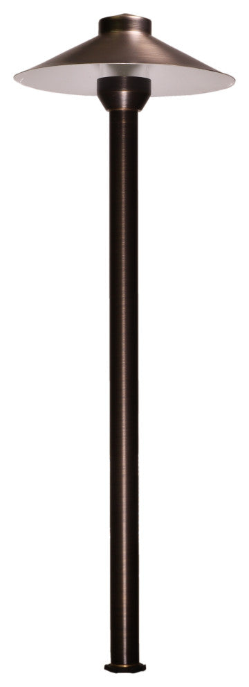 Brass Mushroom Light Low Voltage Landscape Light, Halogen