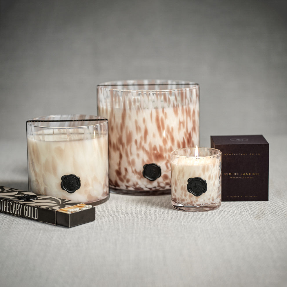 AG Opal Glass Candle Jar in Gift Box, Rio de Janeiro