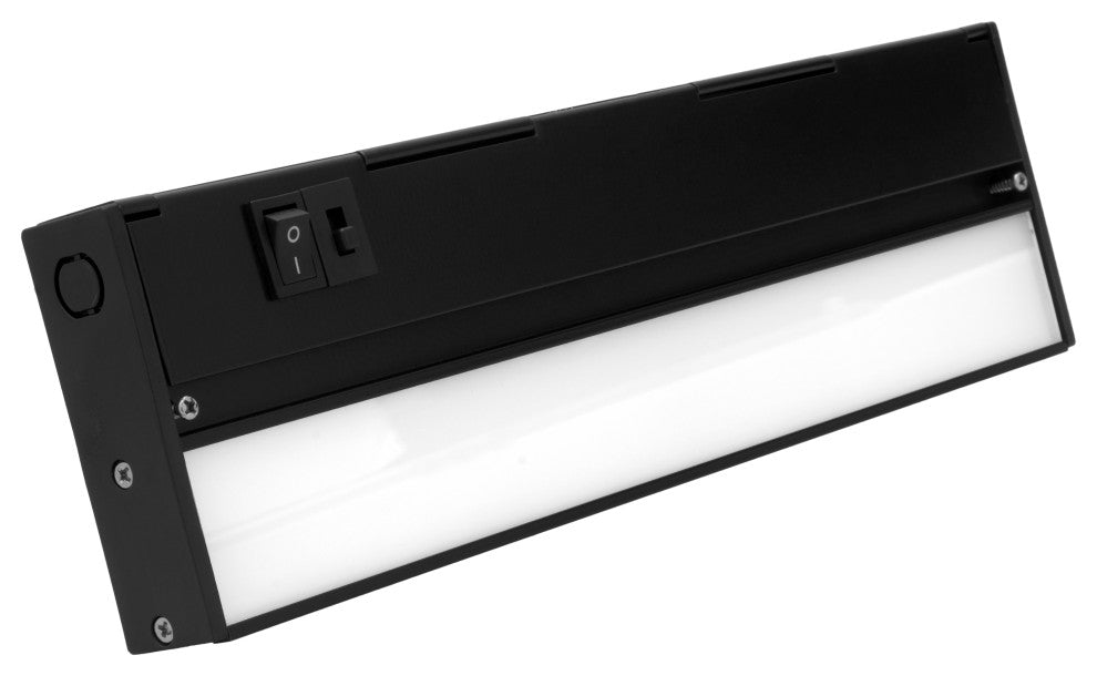 NUC-5 Series Selectable LED Under Cabinet Light, Black, 12.5