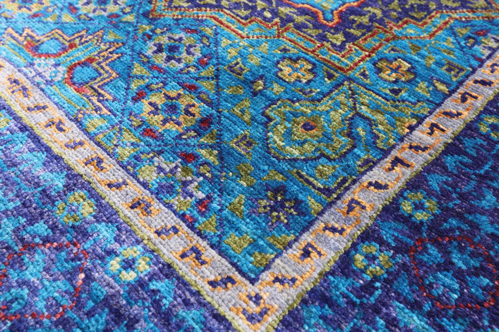 Runner Mamluk Handmade Wool Rug 2' 8" X 8' 1" - Q12280