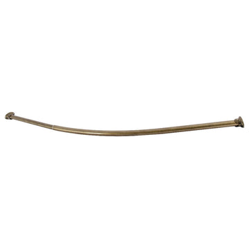 Kingston Brass CC317 Vintage Adjustable Hotel Single Curved - Antique Brass