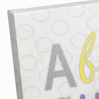 Alphabet Giraffe 16x20 Canvas Wall Art