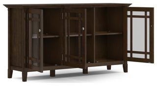 Full visible cabinet with doors open on white background.