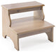 Handcrafted Driftwood Step Stool