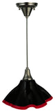 12W Metro Fusion Formal Affair Draped Glass Pendant