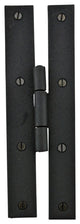 4 Forged Iron Door Flush Hinges H Style 7 inches H