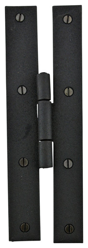4 Forged Iron Door Flush Hinges H Style 7 inches H