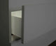 Salt 18Dx30" Floating Bathroom Vanity, Cabinet Only, Gray
