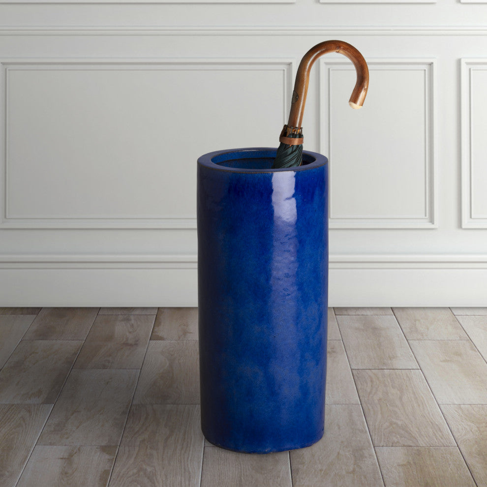 Blue Umbrella Stand