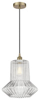Innovations 616-1P-AB-G212 1-Light Mini Pendant, Antique Brass