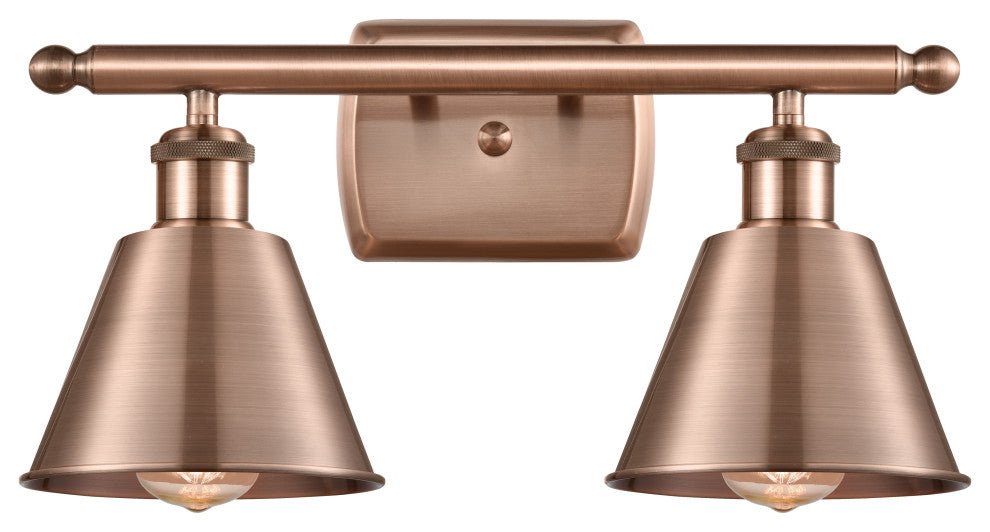 INNOVATIONS LIGHTING 516-2W-AC-M8 Smithfield 2 Light Bath Vanity Light