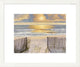 "Beach Light" Framed Digital Print by Diane Romanello, 25x21"