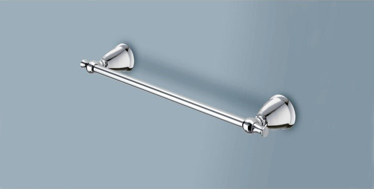 18" Polished Chrome Towel Bar