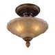 Restoration 3-Light Semi-Flush Mount