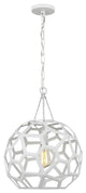 Generation Lighting, AP1061PMW, Medium Pendant, Paper Mache White