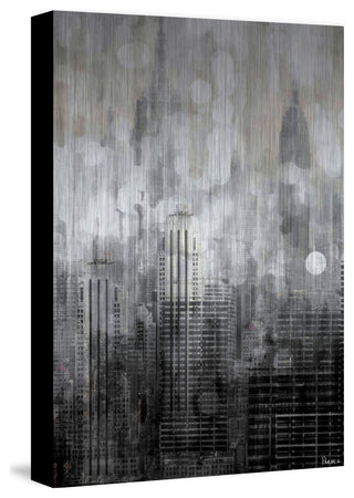 "Empire" UV Ink Print on Brushed  Aluminum, 30"x45"