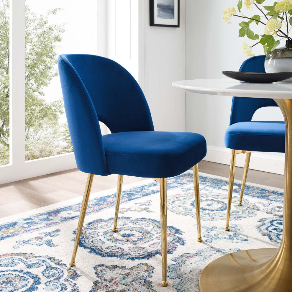 Navy Rouse Dining Room Side Chair