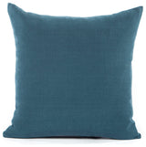 Solid Dark Slate Blue Accent, Throw Pillow Cover, 16"x16"