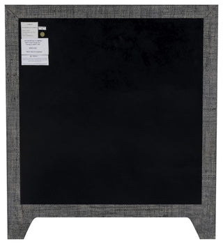 Butler Specialty Company, Bar Harbor Charcoal Raffia 3 Drawer Chest, Charcoal