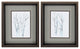 Aquarelle Birches Set of 2