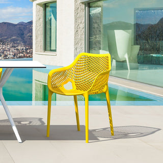 Compamia Air Dining Armchair, Set of 2, Yellow