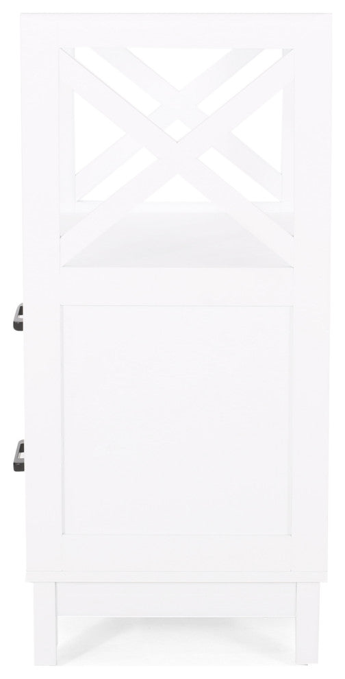 McCusker Bathroom Storage Cabinet With Drawers, White