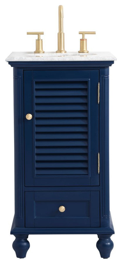Otis 19" Single Bathroom Vanity, Blue