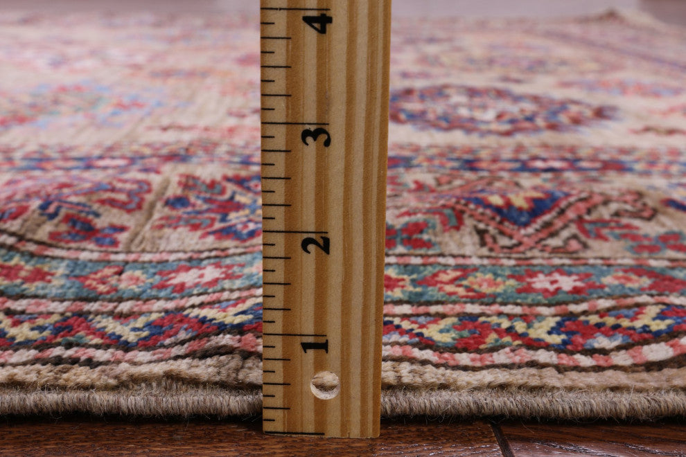 Super Kazak Hand Knotted Wool Rug 5' 8" X 7' 9" Q7696