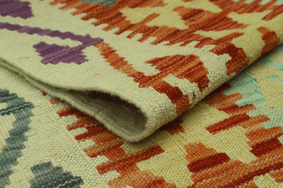 Sangat Kilim Gwandoya Ivory Rug
