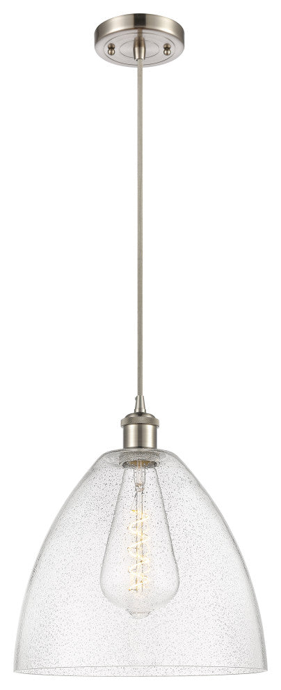 Innovations 516-1P-SN-GBD-124-LED 1-Light Mini Pendant, Brushed Satin Nickel