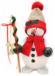 Christian Ulbricht Incense Burner- Snowman With Santa Hat