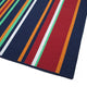 Voavah Navy 4' x 6' Rectangle Area Rug