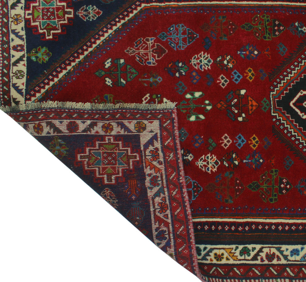 Fine Vintage Distressed Openface Red Runner