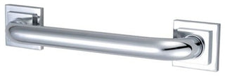 Kingston Brass 24" X 1-1/4" OD Grab Bar, Polished Chrome
