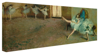 'Before the Ballet, 1890-92' Canvas Art by Edgar Degas