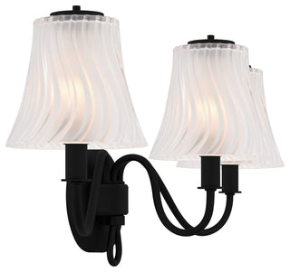 Quoizel MCK8623 McKinney 3 Light 23"W Vanity Light - Matte Black