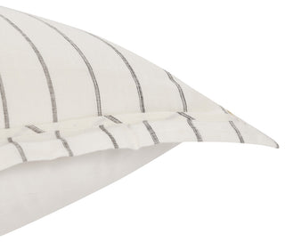 Kingston 100% Linen Euro Sham, Ivory, Ivory
