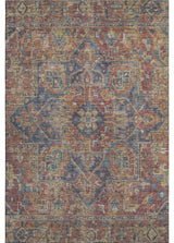 Premium Machine Washable Mayfield AMF571 Red 3' x 5' Rug