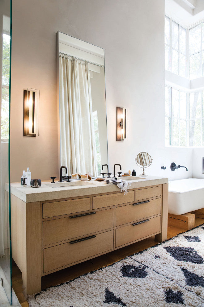 Hinkley Latitude Two Light Vanity, Brushed Nickel