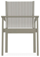 Tribeca Sling Outdoor Stackable Armchair, Harbor/Storm