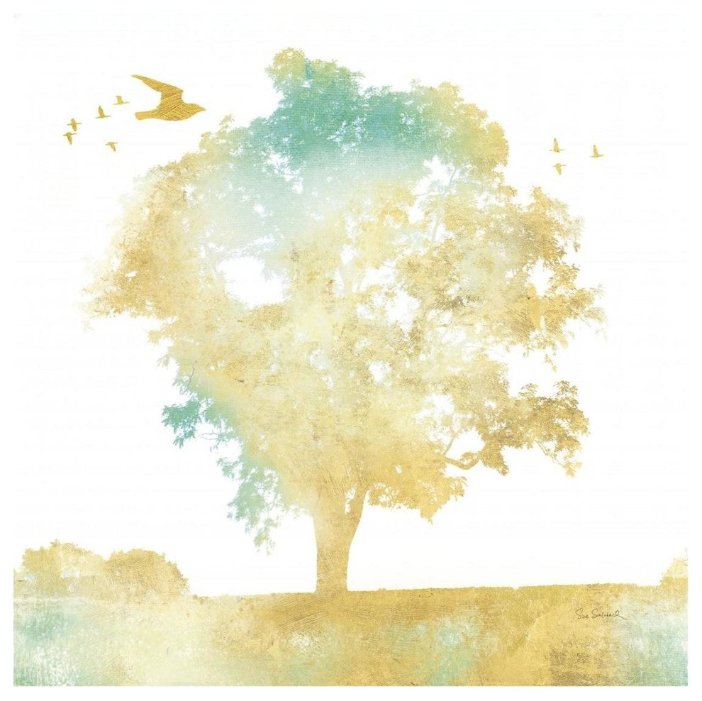 "Dream Tree I" Digital Paper Print by Sue Schlabach, 26"x26"