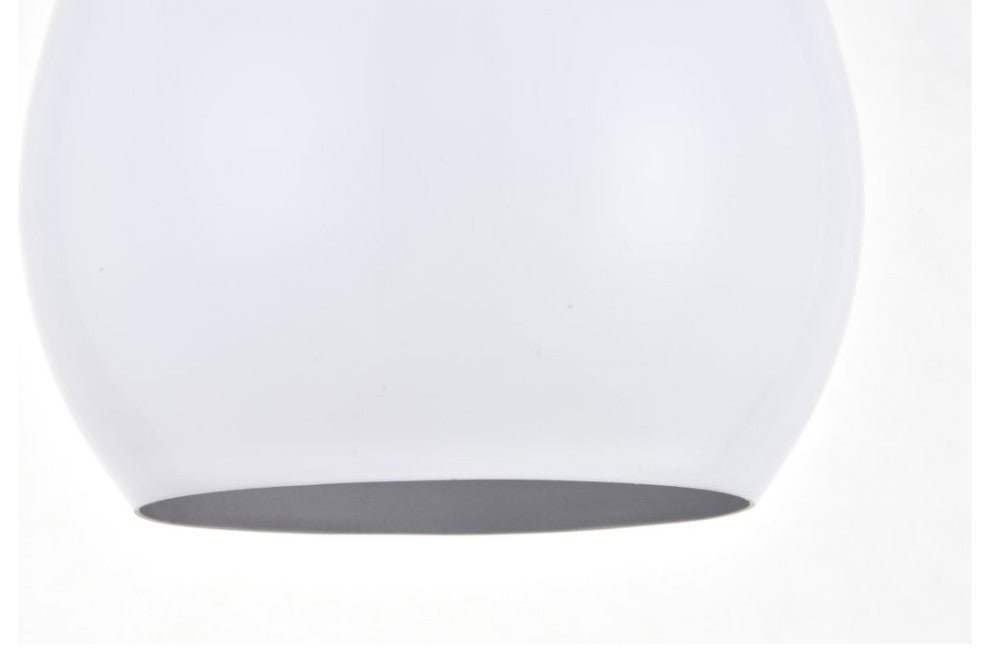 Nicholas 1-Light White Pendant