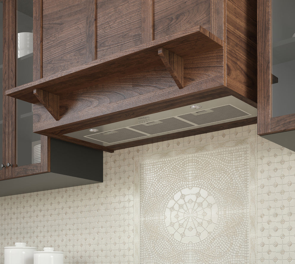 Insert Stainless Steel Range Hood, 36"