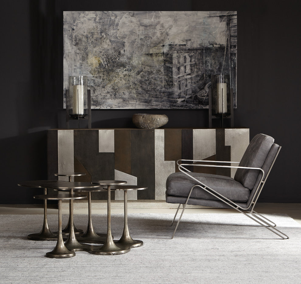 Bernhardt Circlet Cocktail Table, Graphite
