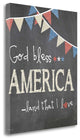 "God Bless America" By Jo Moulton, Giclee Print on Gallery Wrap Canvas