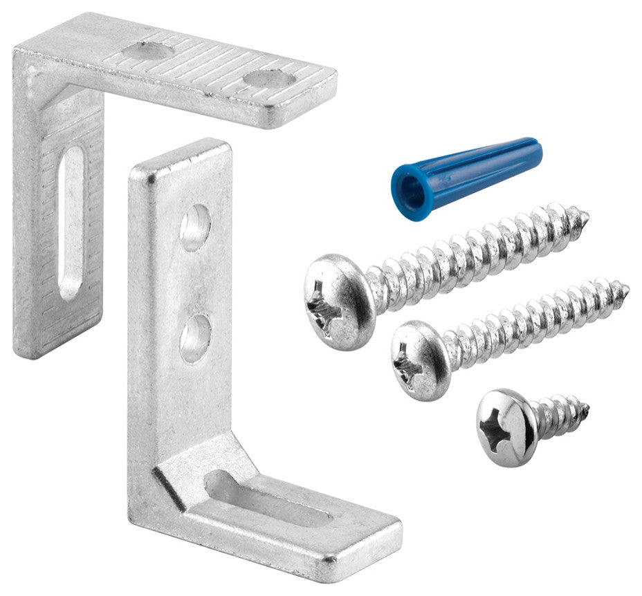 Pilaster Anchor pack, 3/4" and Larger, L-Brackets and Fasteners, 1 Kit